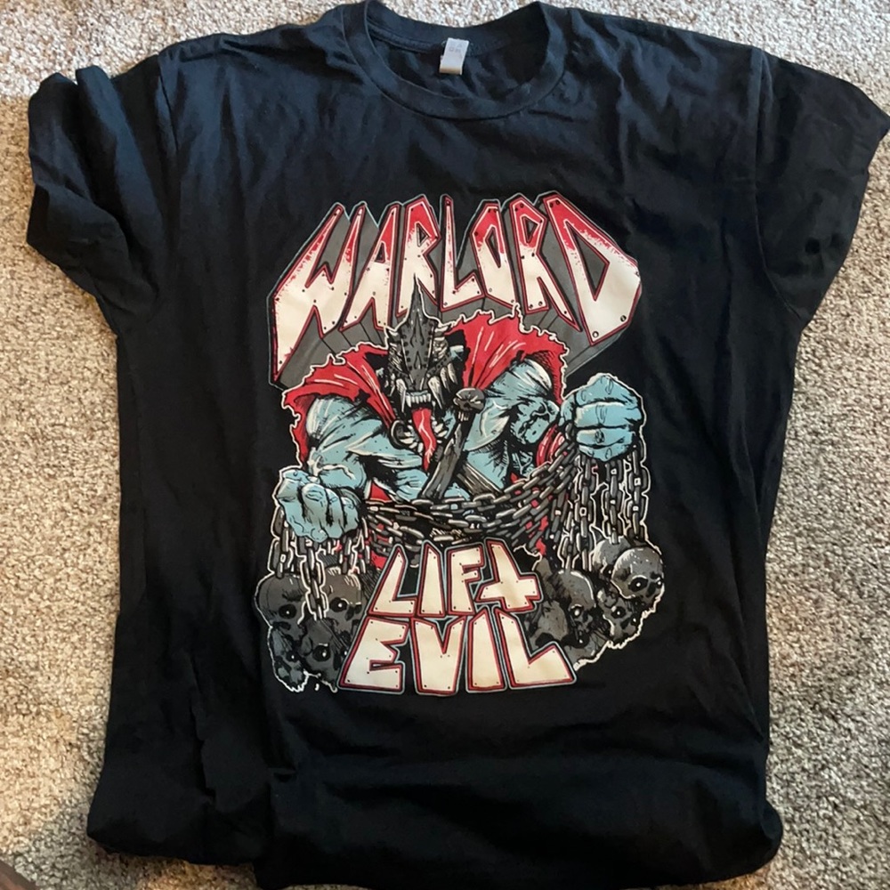 Limited edition LiftEvil Warlord gym tshirt